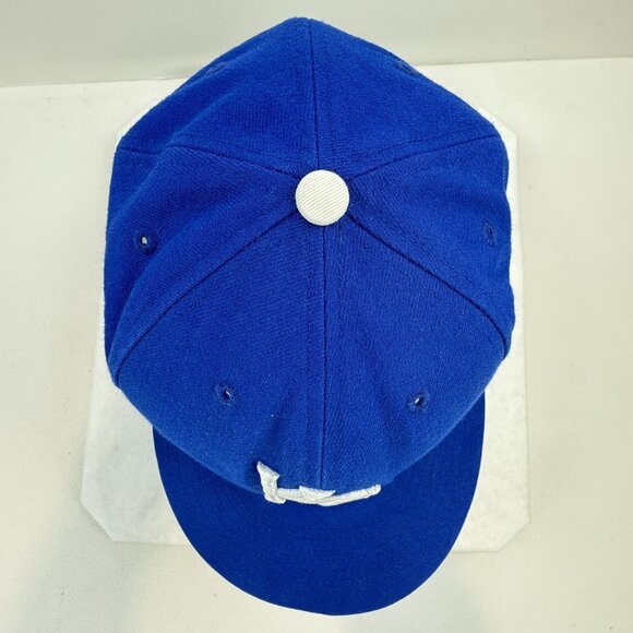 Kansas City Royals Blue New Era Fitted Hat 59Fifty 7-1/4 MLB Authentic On-Field - Picture 5 of 10
